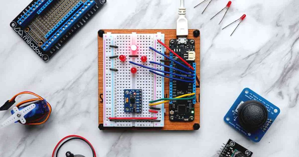 IoT components and sensors