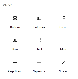 Choose advanced layout options